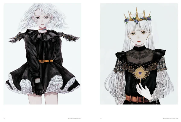 Akashi Ni Irozuku Hi Shirone Works (ILLUSTRATION MAKING & VISUAL BOOK) - Image 6