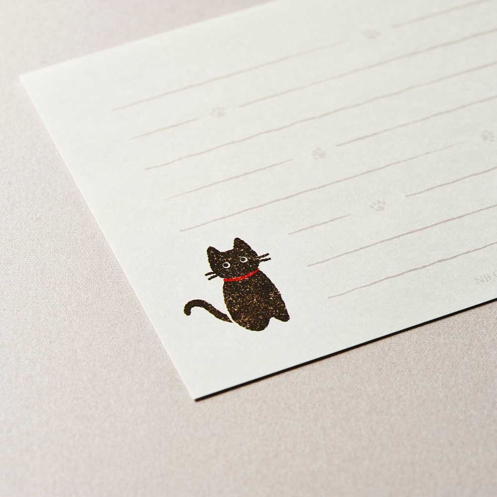 Letter Set Envelope - Black Cat - Image 3