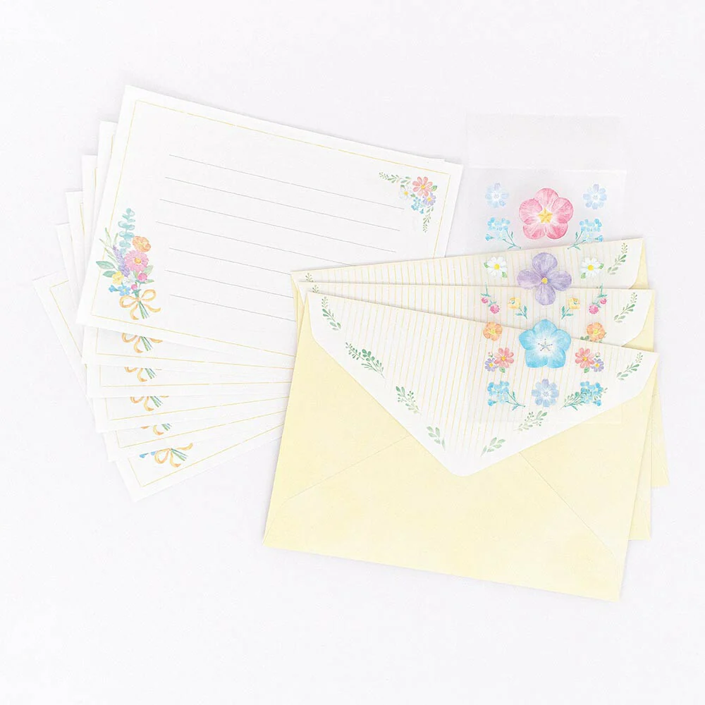 Letter set Envelope - Flower - Image 6